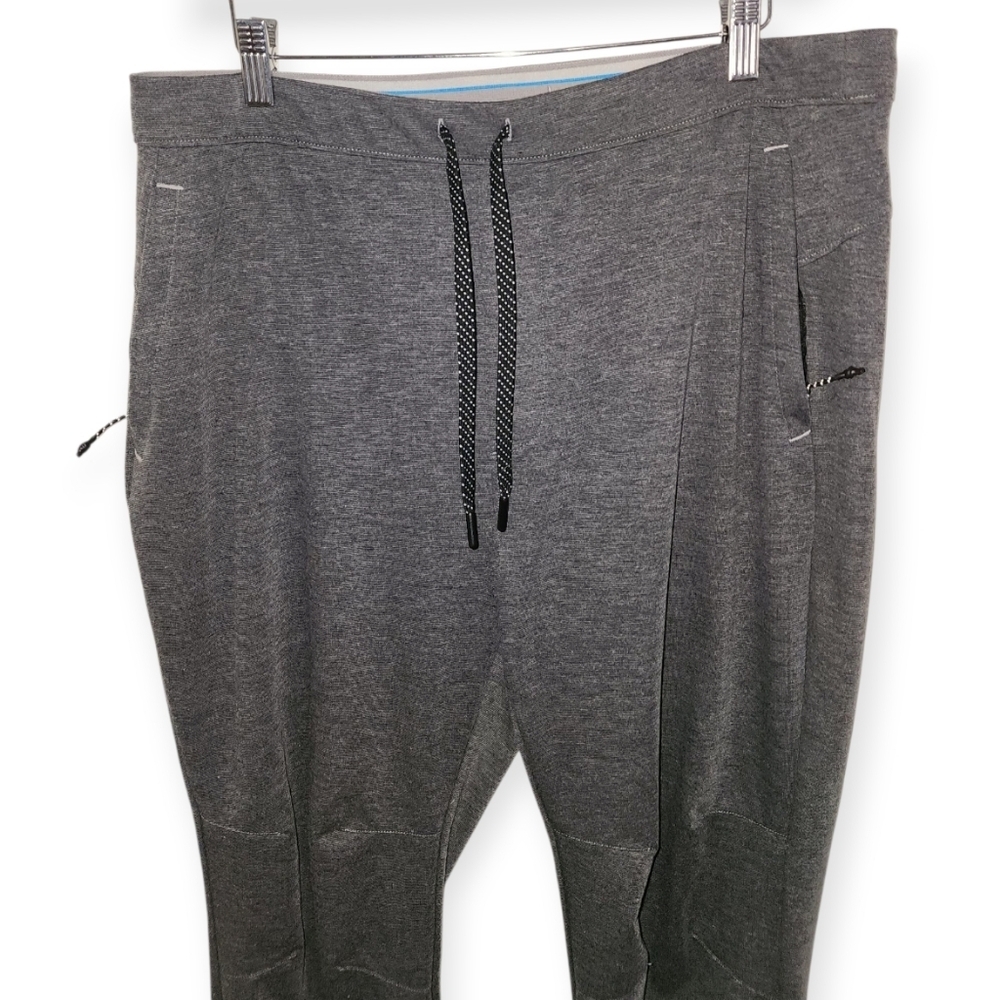 Mack Weldon Atlas Jogger Grey Performance Gym Outdoor Workout Pants Mens - Picture 3 of 11
